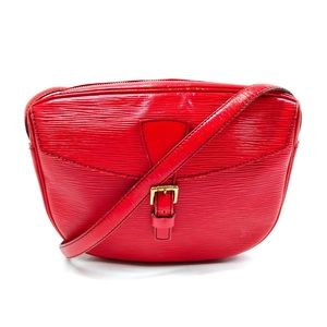 Louis Vuitton Shoulder Bag M52157 Jeunefille Red Epi